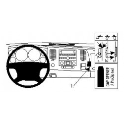 Brodit ProClip Angled Mount Chevrolet Silverado 07-13