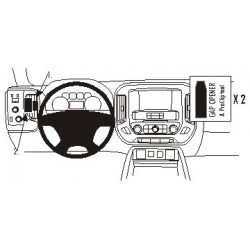 Brodit ProClip Left Mount Chevrolet/GMC Multi Model 15-19