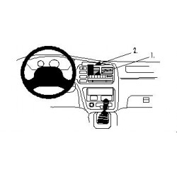 Brodit ProClip Center Mount Chevrolet/Suzuki Multi mod. 98-04