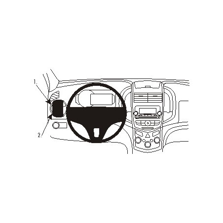 Brodit ProClip Left Mount Chevrolet Trax 14-16