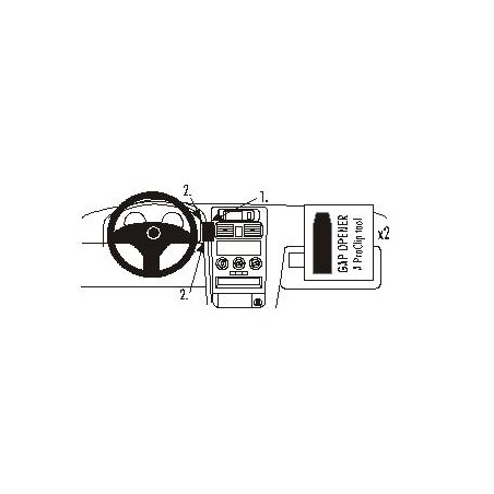 Brodit ProClip Center Mount Opel Astra 1998-2003