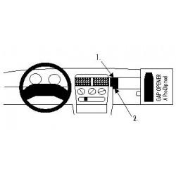 Brodit ProClip Angled Mount Opel Corsa/Tigra 1993-2000