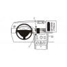 Brodit ProClip Center mount Opel Meriva 2003-2010