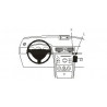 Brodit ProClip Angled mount Opel Meriva 2003-2010