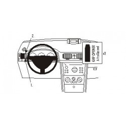 Brodit ProClip Left mount Opel Meriva 2003-2010