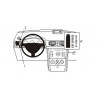 Brodit ProClip Left mount Opel Meriva 2003-2010
