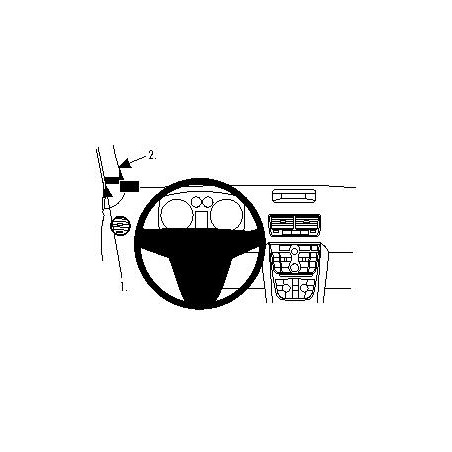 Brodit ProClip Left mount Opel Meriva 2011-2017