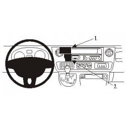 Brodit ProClip Center Mnt Nissan/Opel/Renault Multi mod.04-11