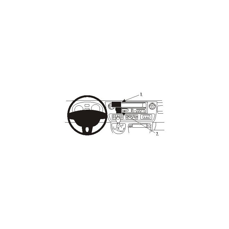Brodit ProClip Center Mnt Nissan/Opel/Renault Multi mod.04-11 Brodit ProClip Center Mnt Nissan/Opel/Renault Multi mod.04-11