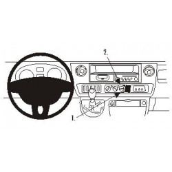 Brodit ProClip Angled Mnt Nissan/Opel/Renault Multi mod.04-11