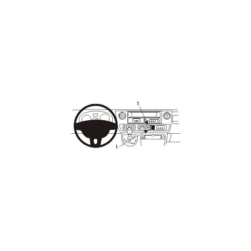 Brodit ProClip Angled Mnt Nissan/Opel/Renault Multi mod.04-11 Brodit ProClip Angled Mnt Nissan/Opel/Renault Multi mod.04-11