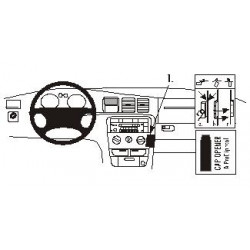 Brodit ProClip Angled Mount Opel Vectra B 1996-2001