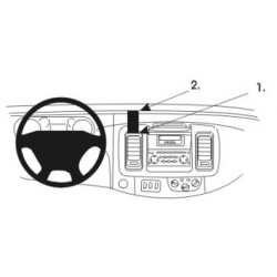 Brodit ProClip Center Mnt Nissan/Opel/Renault multimod. 02-10