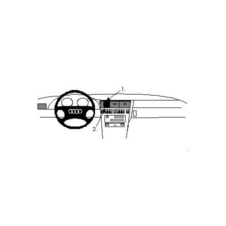 Brodit ProClip Center Mount Audi A8/S8 1994-2002