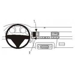 Brodit ProClip Center Mount Audi A8/S8 2003-2010