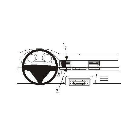Brodit ProClip Center Mount Audi A8/S8 2003-2010