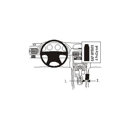 Brodit ProClip Console Mount Subaru Forester 2003-2007