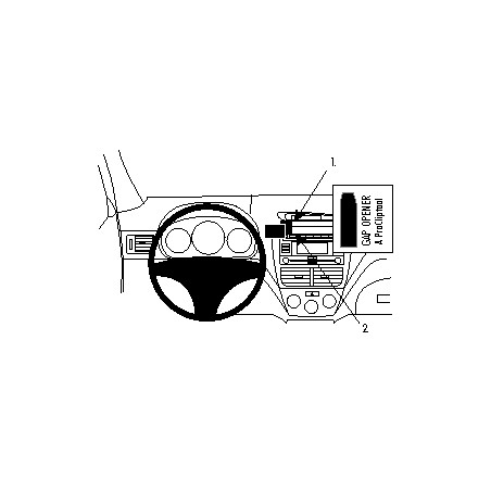 Brodit ProClip Center Mount Subaru Forester/Impreza 08-12