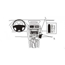 Brodit ProClip Angled Mount Subaru Impreza 2001-2004