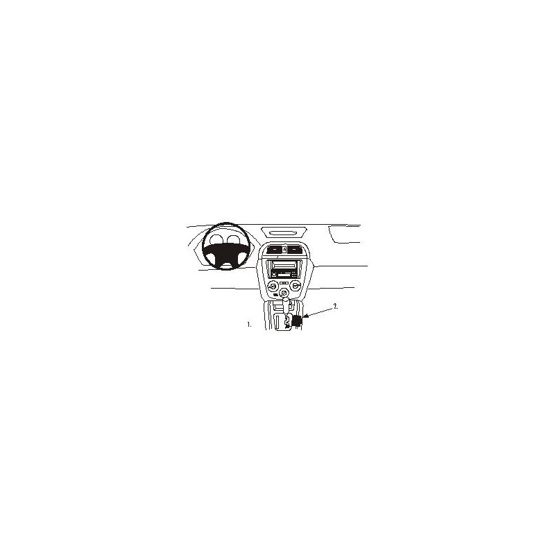 Brodit ProClip Console Mount Subaru Impreza 2001-2004 Brodit ProClip Console Mount Subaru Impreza 2001-2004