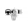 Brodit ProClip Center Mount Subaru Impreza 2005-2007