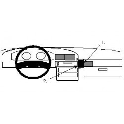 Brodit ProClip Angled Mount Subaru Legacy/Outback 90-94