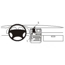 Brodit ProClip Center Mount Subaru Legacy/Outback 95-98