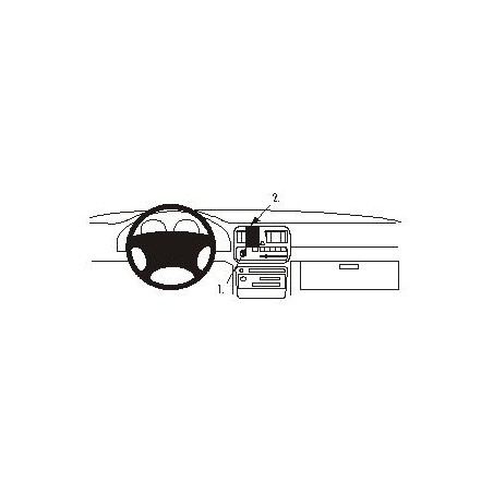 Brodit ProClip Center Mount Subaru Legacy/Outback 95-98