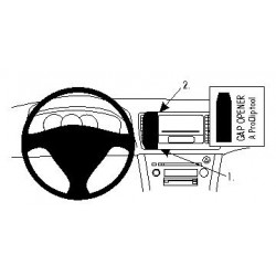 Brodit ProClip Center Mount Subaru Legacy/Outback 04-09