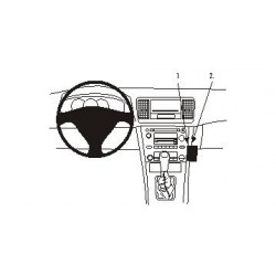 Brodit ProClip Angled mount Subaru Legacy/Outback 04-09