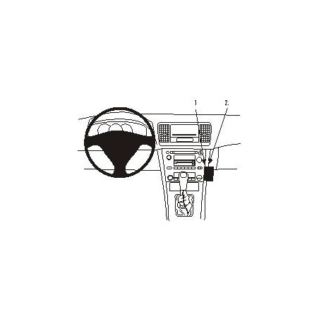 Brodit ProClip Angled mount Subaru Legacy/Outback 04-09