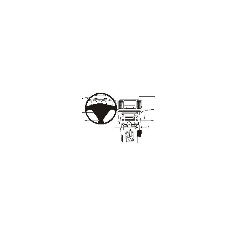 Brodit ProClip Console Mount Subaru Legacy/Outback 04-06 Brodit ProClip Console Mount Subaru Legacy/Outback 04-06