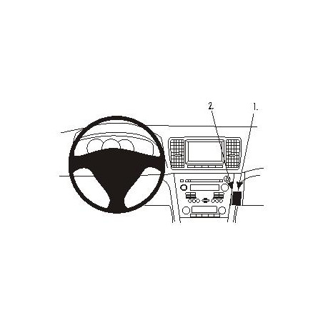 Brodit ProClip Angled Mount Subaru Legacy/Outback 07-09