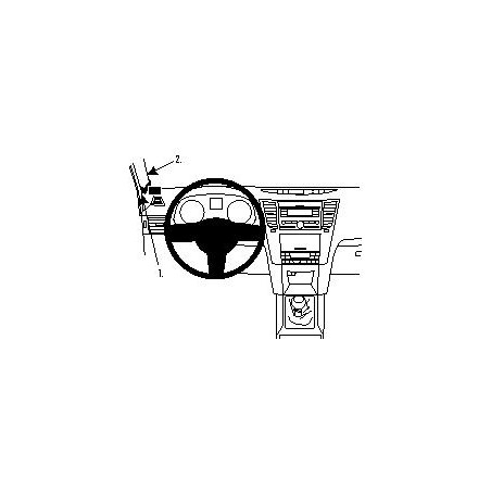 Brodit ProClip Left Mount Subaru Legacy/Outback 10-14