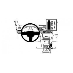 Brodit ProClip Console Mount Subaru Legacy/Outback 10-14