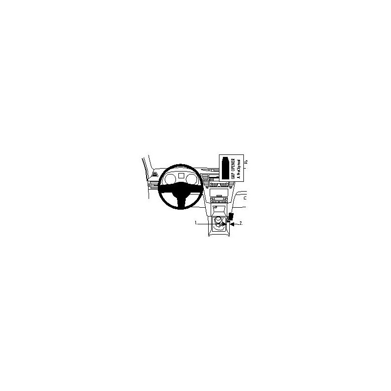 Brodit ProClip Console Mount Subaru Legacy/Outback 10-14