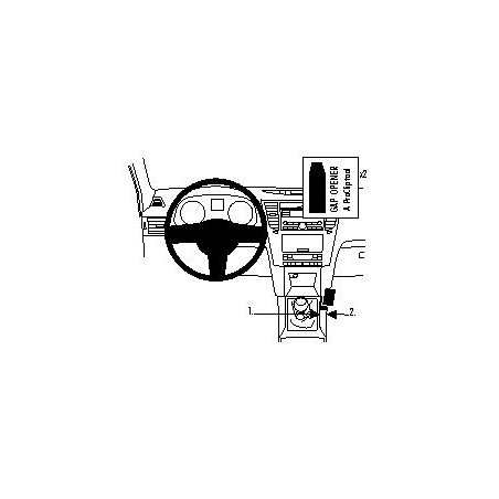 Brodit ProClip Console Mount Subaru Legacy/Outback 10-14