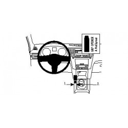 Brodit ProClip Console mount, Left - Subaru Outback 10-14