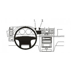Brodit ProClip Center mount - Ssang Yong Rexton 05-07