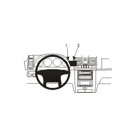 Brodit ProClip Center mount - Ssang Yong Rexton 05-07