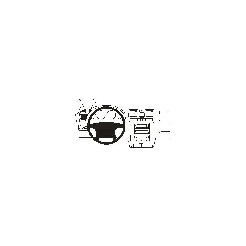 Brodit ProClip Left mount - Ssang Yong Rexton 05-07 Brodit ProClip Left mount - Ssang Yong Rexton 05-07