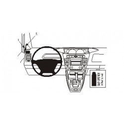 Brodit ProClip Left mount - Ssang Yong Rodius 06-12