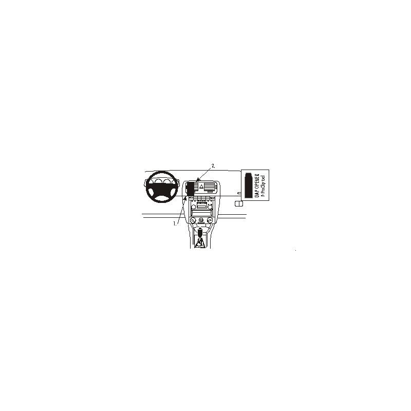 Brodit ProClip Center Mount - Skoda Fabia 2000-2007 Brodit ProClip Center Mount - Skoda Fabia 2000-2007