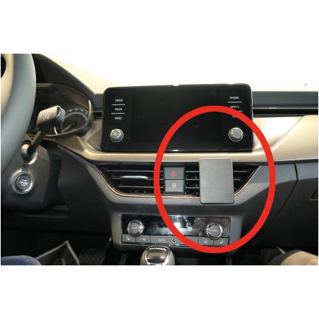 Brodit ProClip Center mount - Skoda Scala 2019-2020