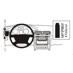 Brodit ProClip Left mount - Skoda Superb 2002-2008