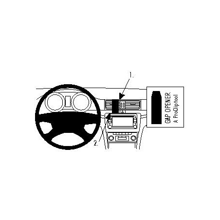 Brodit ProClip Center mount - Skoda Superb 2009-2015