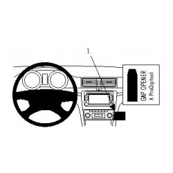 Brodit ProClip Angled mount - Skoda Superb 2009-2015
