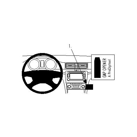Brodit ProClip Angled mount - Skoda Superb 2009-2015