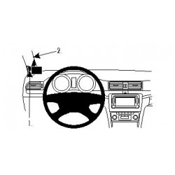 Brodit ProClip Left mount - Skoda Superb 2009-2015