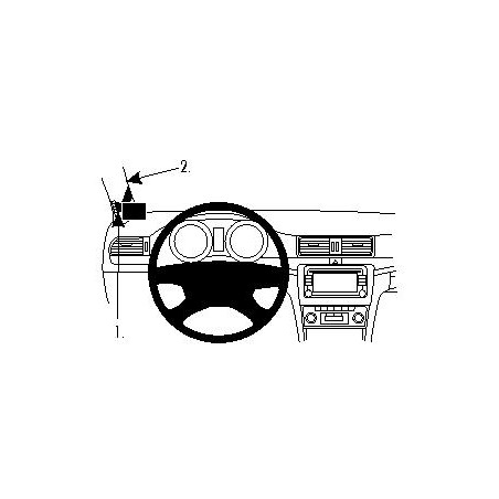 Brodit ProClip Left mount - Skoda Superb 2009-2015